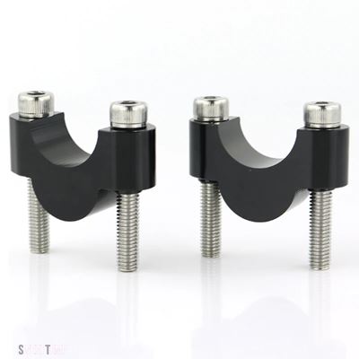 ブランド登録なし - 取り替えっこ品 S2R S4R 796 821 939 939SP 28粍 1 ドゥカティ 異類異形 ハイパーモタード 1100用 8\"手持ち部分 ファットバー マウントライザー 手持ち部分赤ちょうちん"