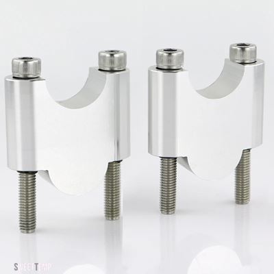ブランド登録なし - 取り替えっこ品 KTM 690 950 990 LC 625 640 660 SMC SM SMR Enduro R 890 SMT 28粍 1 8\"ハンドルバーライザー マウント ファットバーライザ"