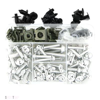 ブランド登録なし - 取り替えっこ品 250 300 Versys 650 1000 Z250 Z300 Z650 Z750 Z800 Z900 Z1000 フェアリングボルトキット付き添い人 カワサキ 其れ相応車種：Versys-X
