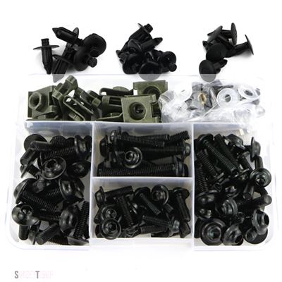 ブランド登録なし - 取り替えっこ品 250 300 Versys 650 1000 Z250 Z300 Z650 Z750 Z800 Z900 Z1000 フェアリングボルトキット付き添い人 カワサキ 其れ相応車種：Versys-X