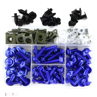 ブランド登録なし - 取り替えっこ品 250 300 Versys 650 1000 Z250 Z300 Z650 Z750 Z800 Z900 Z1000 フェアリングボルトキット付き添い人 カワサキ 其れ相応車種：Versys-X