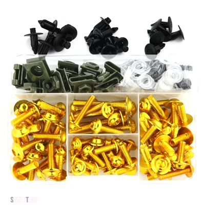 ブランド登録なし - 取り替えっこ品 250 300 Versys 650 1000 Z250 Z300 Z650 Z750 Z800 Z900 Z1000 フェアリングボルトキット付き添い人 カワサキ 其れ相応車種：Versys-X