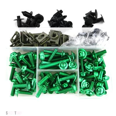 ブランド登録なし - 取り替えっこ品 250 300 Versys 650 1000 Z250 Z300 Z650 Z750 Z800 Z900 Z1000 フェアリングボルトキット付き添い人 カワサキ 其れ相応車種：Versys-X