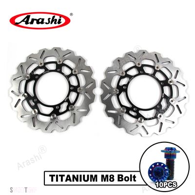 互換品 CNC GSXR GSX R 1300 スズキ フローティングフロントブレーキディスクローター 2008年〜2020年 2011年 2012年 2013年 2014年 2個入り_5