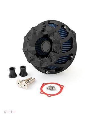 互換品 ハーレー ダビッドソン エアフィルター スポーツスターアイアンXL 883 1200 48 72 Forty-Eight Seventy-Two用 1991-2023年 エアクリーナーイン