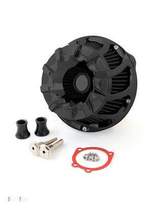 互換品 ハーレー ダビッドソン エアフィルター スポーツスターアイアンXL 883 1200 48 72 Forty-Eight Seventy-Two用 1991-2023年 エアクリーナーイン