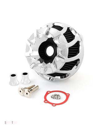 互換品 ハーレー ダビッドソン エアフィルター スポーツスターアイアンXL 883 1200 48 72 Forty-Eight Seventy-Two用 1991-2023年 エアクリーナーイン