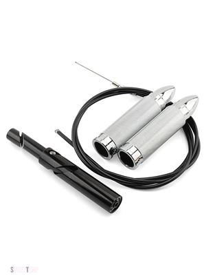 互換品 ヤマハ 内部スロットルスリーブ 1" 25mm 7/8" 22mm ハンドグリップ ハンドルバー ハーレー トライアンフ BSA XS650 チョッパー ボバー用_6