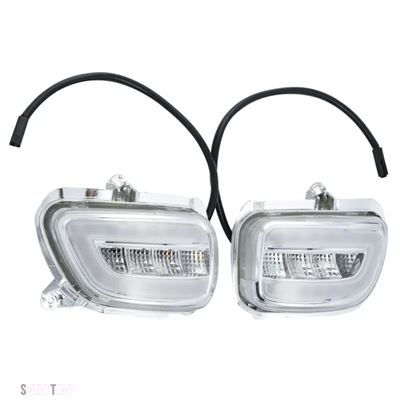 互換品 ホンダ Goldwing GL1800 GL 1800 2001年-2017年 F6B 2013年-2017年用 フロント LED ウインカー