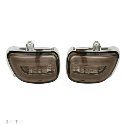 互換品 ホンダ Goldwing GL1800 GL 1800 2001年-2017年 F6B 2013年-2017年用 フロント LED ウインカー