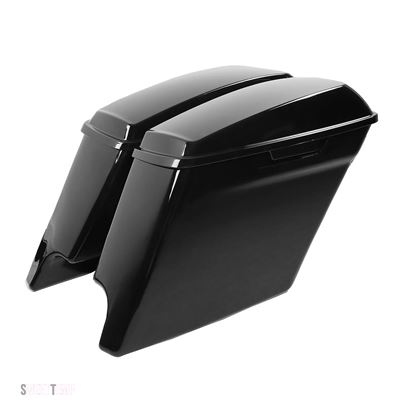 互換品 ハーレー ダビッドソン 4"ストレッチエクステンションサドルバッグ サドルバッグ ツーリング ロードキング ストリートエレクトラグライド 2014年