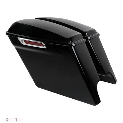互換品 ハーレー ダビッドソン 4"ストレッチエクステンションサドルバッグ サドルバッグ ツーリング ロードキング ストリートエレクトラグライド 2014年