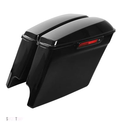 互換品 ハーレー ダビッドソン 4"ストレッチエクステンションサドルバッグ サドルバッグ ツーリング ロードキング ストリートエレクトラグライド 2014年