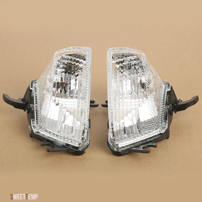 互換品 カワサキ ターンインジケーターシグナルレンズウインカー Z1000SX Z 1000 SX ABS 2011年-2016年 2015年 2014年 アクセサリー_2