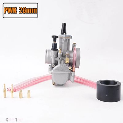 互換品 PWK 21 24 26 28 30 32 34mm ヤマハ ユニバーサルキャブレター オートバイ用キャブレターパワーインジェクション レース用 ミクニ コーソ_5