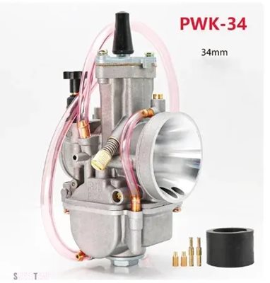 互換品 ヤマハ PWK 21 24 26 28 30 32 34 2T 4T 用パワージェット付きオートバイ用キャブレター ミクニ コース用 ATV クワッド UTV 用_7
