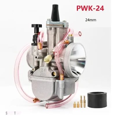 互換品 ヤマハ PWK 21 24 26 28 30 32 34 2T 4T 用パワージェット付きオートバイ用キャブレター ミクニ コース用 ATV クワッド UTV 用_3