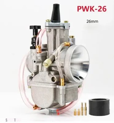 互換品 ヤマハ PWK 21 24 26 28 30 32 34 2T 4T 用パワージェット付きオートバイ用キャブレター ミクニ コース用 ATV クワッド UTV 用_4