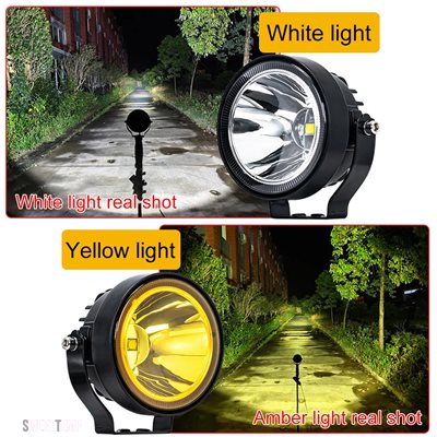 互換品 バイク パーツ 4"LEDワークライトバー12Vスポットライト4x4オフロードアクセサリーLEDヘッドライトフォグランプオートバイ用ジープトラックATV用_2