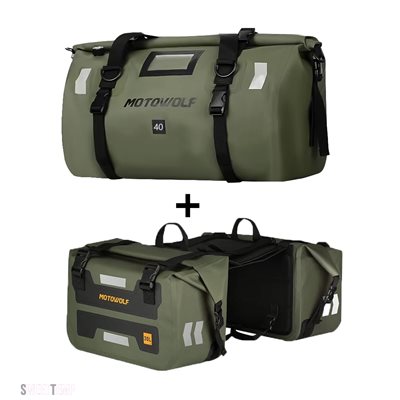 互換品 バイク パーツ オートバイ用ドライバッグ 30L/40L/66L 防水ロールパックバッグ バイク用サドルバッグ サドルパニア ユニバーサルバイク用リアサ