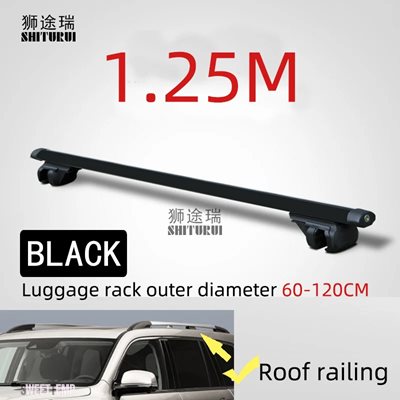 互換品 トヨタ 汎用 135CM カールーフラック クロスバー クロスバー 75kg 150LBS ランドクルーザープラド J150 J120 rav 4Runner カローラワゴン lc200用_8