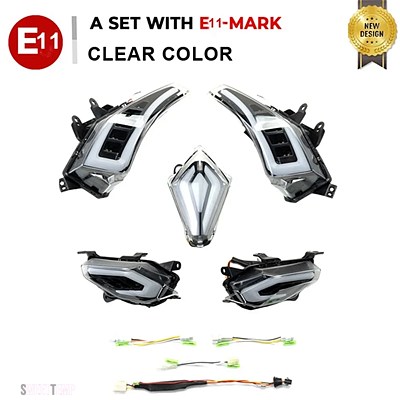 互換品 TMAX 530 2012-2016 ウィンカーライト LED インジケーターフロントリアテールブレーキランプテールライトLED ライト TMAX530 アクセサリー_3
