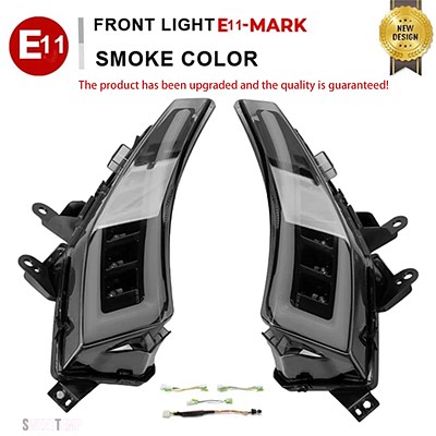 TMAX530LEDウインカー T-MAX530 LED ウィンカー クリアレンズ オールインセット - T