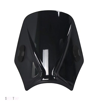 互換品 ベネリ LEONCINO 250 2020-2024 LEONCINO 500 カスタムコンパクトスポーツウインドディフレクターレトロフロントガラス汎用_3