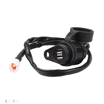 互換品 ヤマハ MT09 SP FZ09 FZ09 MT-09 MT09 2018-2021 2022 2023 2024 アクセサリーデュアル USB チャージャープラグソケットアダプタ_1