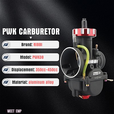 互換品 NIBBI PWK レーシングキャブレター PWK24/26/28/30/32/34/36/38/40 MMキャブレターパワージェットヤマハ カワサキスズキ部品