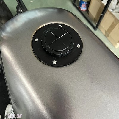互換品 BMW K100 K100LT K100RS K100RT K 100 K75 K1 CNC アルミ燃料タンクガスキャップカバー回転オープンすぐ