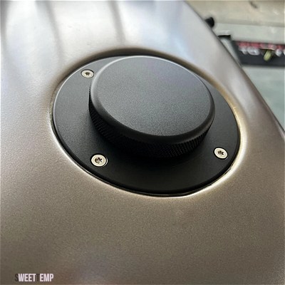 互換品 BMW K100 K100LT K100RS K100RT K 100 K75 K1 CNC アルミ燃料タンクガスキャップカバー回転オープンすぐ