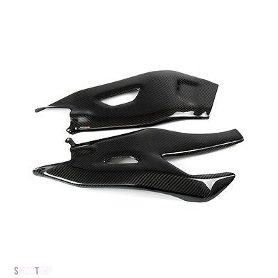 互換品 100% カーボンフレームカバースイングアームスイングアーム保護カバーヤマハ YZF R1 2015 2016 2017 2018 2019 2020 +