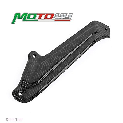 互換品 カーボンエキゾーストハンガーブラケット 100% ツイル織りグロス部品アプリリア RSV1000 RSV 1000 2001 2002_1