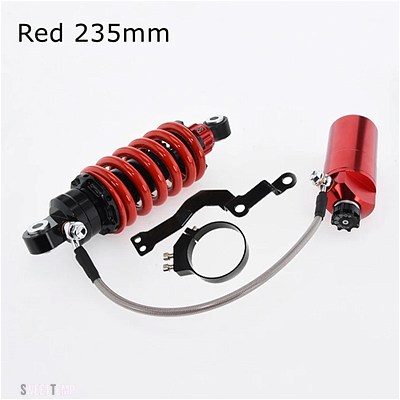 互換品 205 MM 235 MM 260 MM 285 MM 320 MMエアショックアブソーバーリアサスペンションヤマハホンダ カワサキ MSX125 SF Z125 プロバイク_4