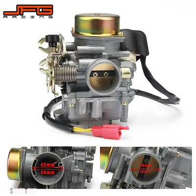 互換品 CVK30 CVK 30 MMキャブレター交換ケーヒンスクーター ATV GY6 150-250CC タンク 260 スクーターストリートバイク