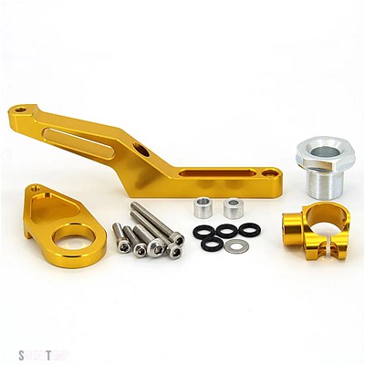 互換品】 CNC ステアリングダンパー取付ブラケットカワサキ ニンジャ