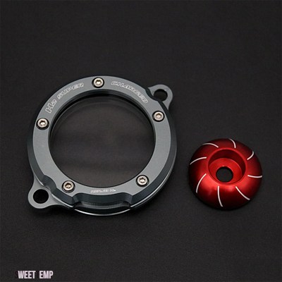 互換品 カワサキ H2 H2R H2-SX アクセサリーターボチャージャーカバーセットの画像