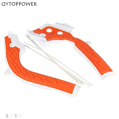 互換品 X グリップフレームガード保護カバーハスクバーナ TE FE FC SX SXF EXC EXC-F 125 150 250 300 350 450 ダートバイク MX モトクロス_2