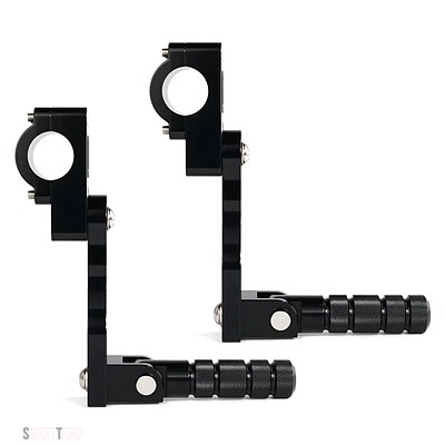 互換品 22 MM 7/8 \"28.8 MM 1/8\"" ペグ調節可能フットレスト延長マウントフットペグライダー調節可能フットペグキット"_2