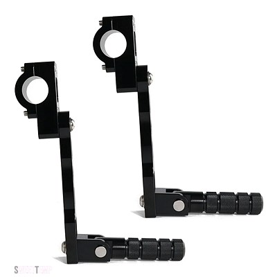 互換品 22 MM 7/8 \"28.8 MM 1/8\"" ペグ調節可能フットレスト延長マウントフットペグライダー調節可能フットペグキット"_3