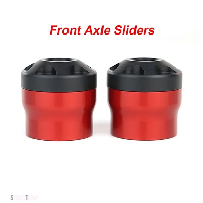 互換品 MSX GROM 125 CT125 XR70R XR80R XR100R 190L XR125L 150L ホンダ ダックス モンキー フロントリアアクスルフォーククラッシュスライダ_6