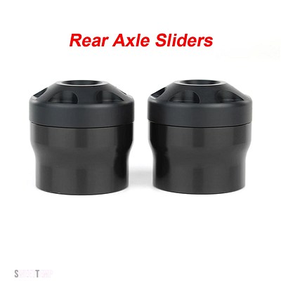 互換品 MSX GROM 125 CT125 XR70R XR80R XR100R 190L XR125L 150L ホンダ ダックス モンキー フロントリアアクスルフォーククラッシュスライダ_1