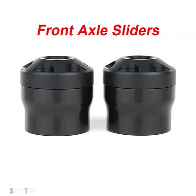 互換品 MSX GROM 125 CT125 XR70R XR80R XR100R 190L XR125L 150L ホンダ ダックス モンキー フロントリアアクスルフォーククラッシュスライダ_2