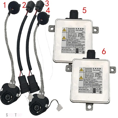 互換品 三菱 キセノン HID ヘッドライトバラスト W3T19371 W3T16271 W3T20671 W3T20971 マツダアキュラ用_3
