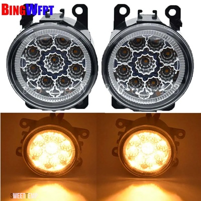 互換品 プジョー フォグランプアセンブリ超高輝度フォグランプ208 2014-2015 LED ハロゲンフォグランプライト 12V_5