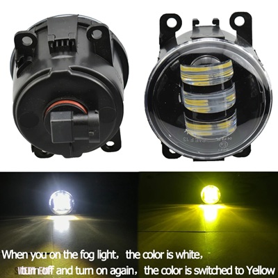互換品 プジョー フォグランプアセンブリ超高輝度フォグランプ208 2014-2015 LED ハロゲンフォグランプライト 12V_2