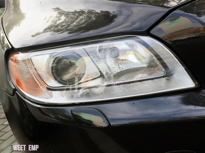互換品 ボルボ S80 V70 XC70 2007 2008 2009 2010 2011 2012 2013 2014 2015 2016 キセノンヘッドライト優れた CCFL エンジェルアイズハローリング_1