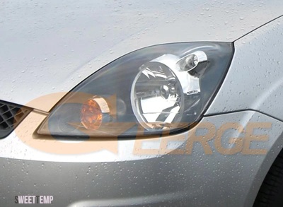 互換品 LED エンジェルアイズハローリングキット フォード MK6.5 フィエスタフェイスリフト V JH JD RF リモート BLUETOOTH 互換アプリマルチカラー_1