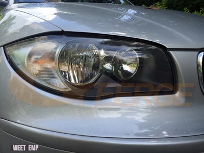 互換品 LED BMW 1 E81 E82 E87 E88 シリーズ RF リモート BLUETOOTH 互換アプリマルチカラー超高輝度 RGB エンジェルアイズハローリング_1